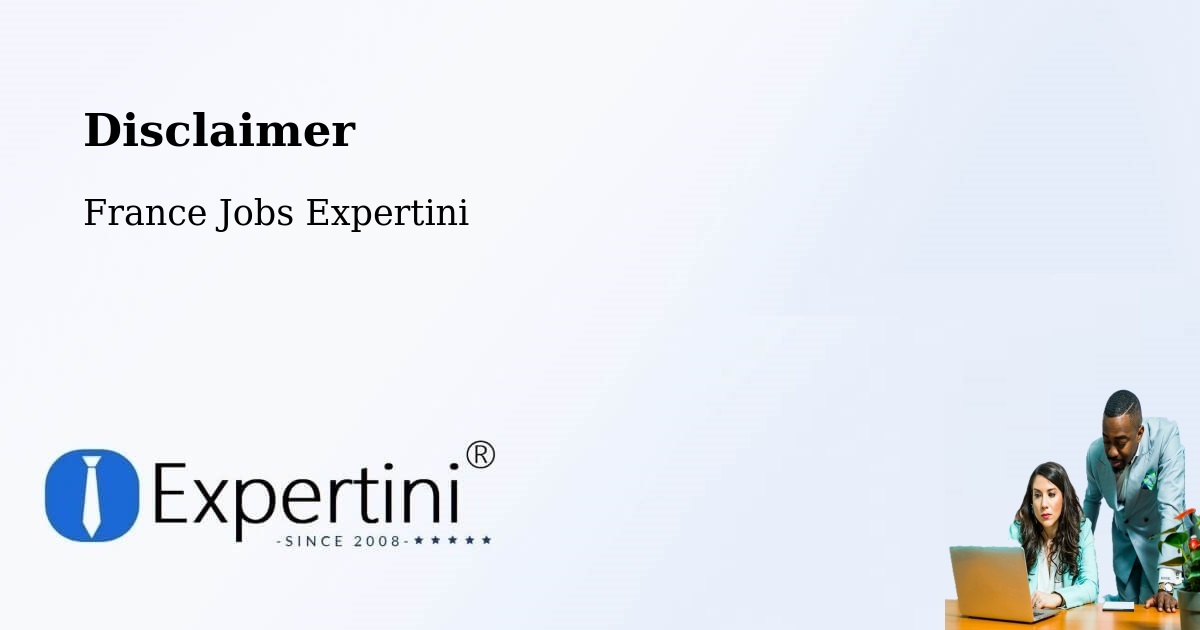 Disclaimer – Caen - France Jobs Expertini